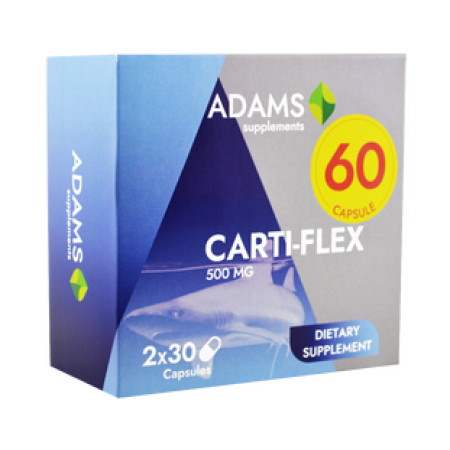 Pachet Carti-Flex (Cartilaj de Rechin) 740mg 30 cps 1+1 GRATIS