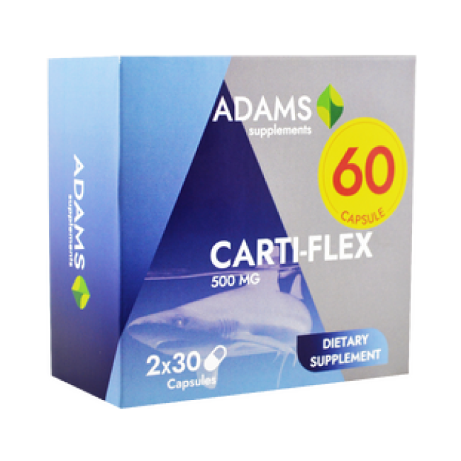 Pachet Carti-Flex (Cartilaj de Rechin) 740mg 30 cps 1+1 GRATIS