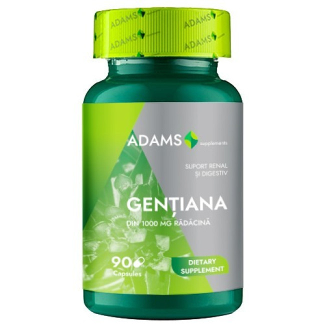 Gentiana 1000mg 90cps, Adams Gentiana 1000mg 90cps, Adams