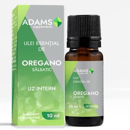 Ulei esential de Oregano salbatic 10ml uz intern Adams Ulei esential de Oregano salbatic 10ml uz intern Adams