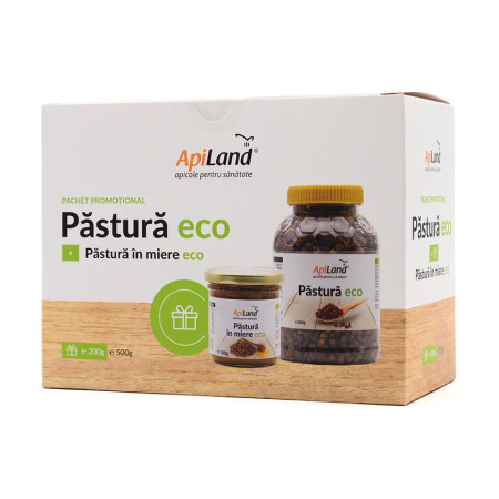 Pachet păstură 500g + păstură în miere 200g ECO Pachet păstură 500g + păstură în miere 200g ECO