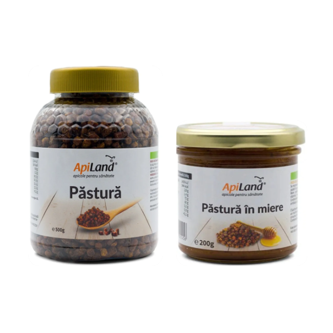 Pachet păstură 500g + păstură în miere 200g Cadou