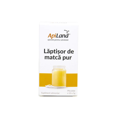 Lăptişor de matcă PUR convențional 10 x 1g Apiland