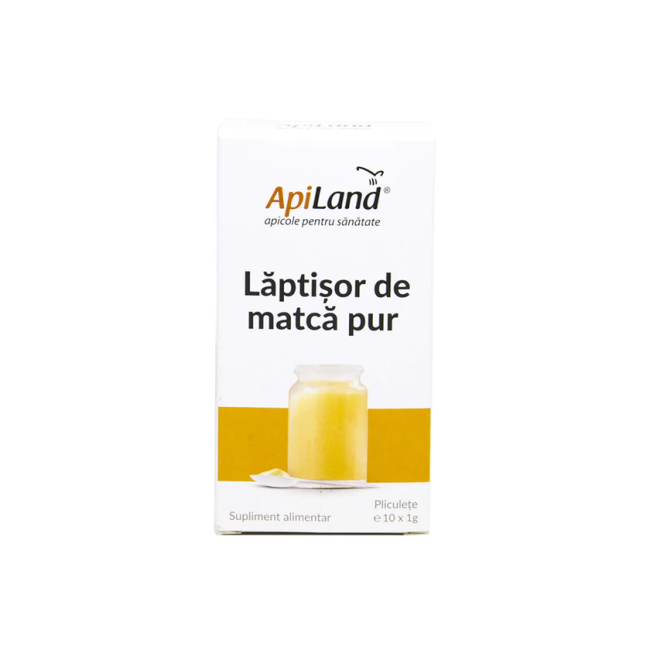 Lăptişor de matcă PUR convențional 10 x 1g Apiland