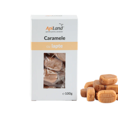 Caramele cu lapte 100g Apiland