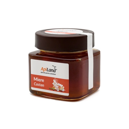 Miere crudă de castan 300g Apiland