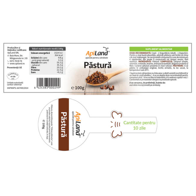 Păstură 100g Apiland