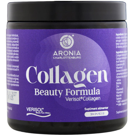 Collagen Beauty Formula — ritual zilnic de frumusețe, cu Colagen Verisol®, Coenzima Q10, CaroCare® Beta-Caroten, Acid Hialuronic, Biotina, plante și nutrienți esențiali