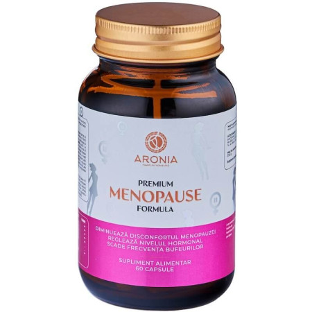 Premium Menopause Formula: 60 de capsule care diminuează simptomele menopauzei și asigură echilibrul hormonal Premium Menopause Formula: 60 de capsule care diminuează simptomele menopauzei și asigură echilibrul hormonal