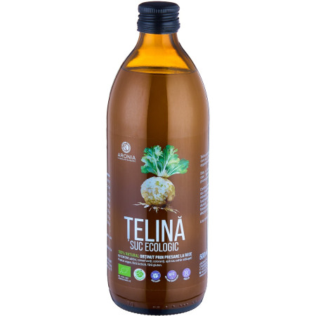 Suc de Țelină 100% Natural și Ecologic - 500ml Suc de Țelină 100% Natural și Ecologic - 500ml