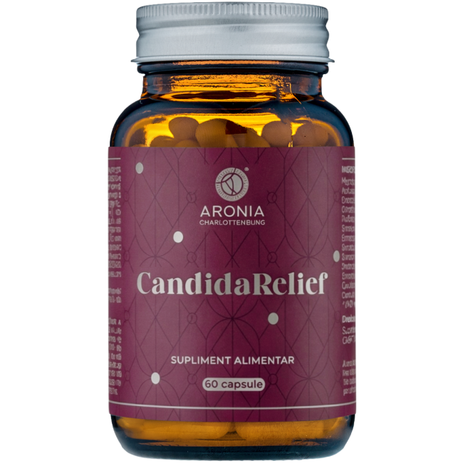 Premium Candida Clear: 60 de capsule pentru diminuarea Candidei, refacerea florei intestinale și susținerea digestiei