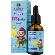 Vitamina D3 Junior — 800 UI, 30ml — supliment natural pentru creșterea sănătoasă a copiilor