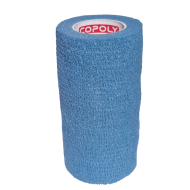 Bandaj elastic autoadeziv 10cm - Albastru Azur