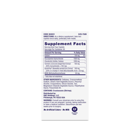 GNC TriFlex™ Fast-Acting, ApresFlex® Studiat Clinic , Formula Premium Pentru Sanatatea Articulatiilor, 120 tb GNC TriFlex™ Fast-Acting, ApresFlex® Studiat Clinic , Formula Premium Pentru Sanatatea Articulatiilor, 120 tb