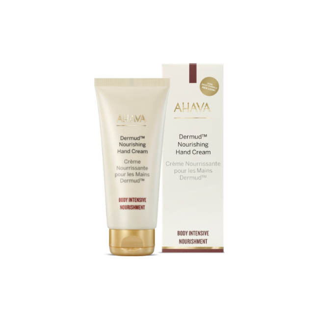 Ahava Dermud Intensive Hand Cream, Crema De Maini Intensiv Hidratanta Pe Baza De Namol, 100 Ml