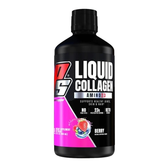 ProSupps® Amino 23 Liquid Collagen Protein, Aminoacizi Lichizi cu Colagen cu Aroma de Fructe de Padure, 960 ml