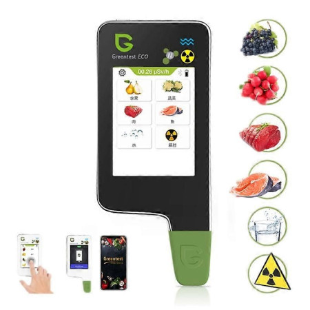 Tester de nitrati Fructe, legume si Carne Greentest ECO6T Black