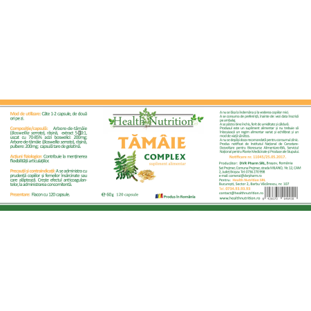 TAMAIE EXTRACT 120 cps Health Nutrition
