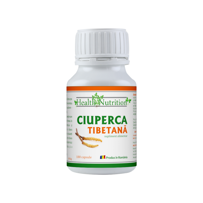 Ciuperca Tibetana, 180cps Health Nutrition