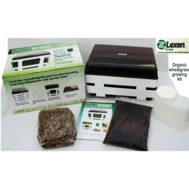 Kit complet pentru iarba de grau si germinare Lexen