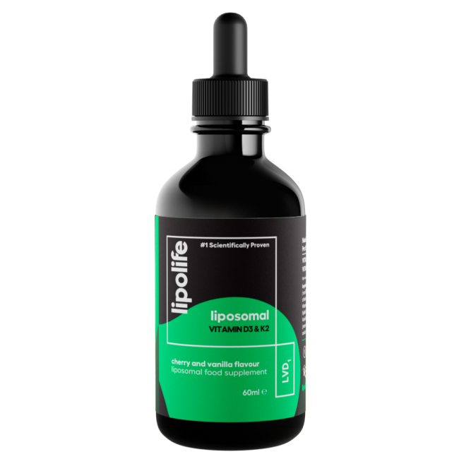 LVD1 - Vitamina D3 si K2 lipozomala 60ml Lipolife