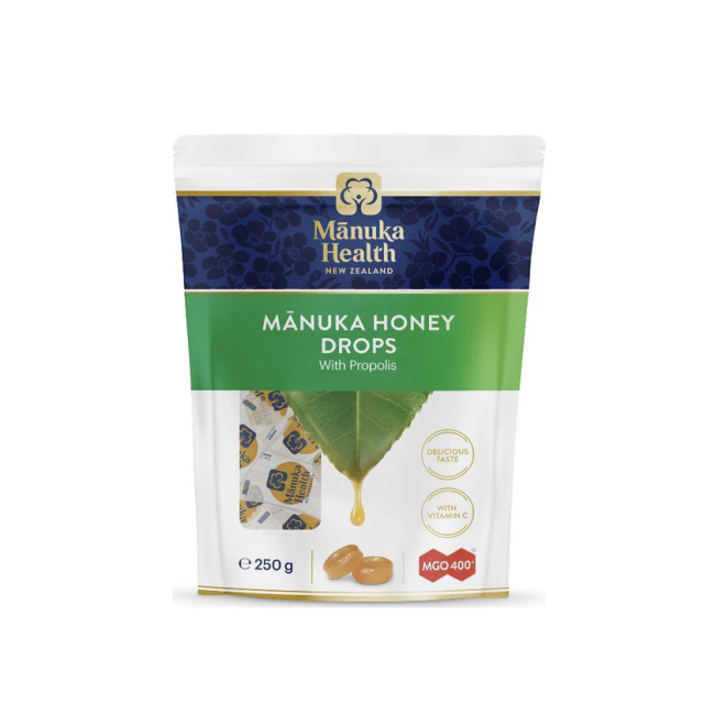 Bomboane cu Miere de Manuka MGO™ 400+ si Propolis 250g