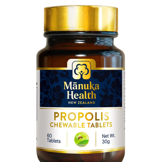 Propolis - 60 tablete masticabile - 30g Manuka Health