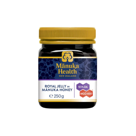 Lăptișor de matcă pur în Miere de Manuka MGO 400+ - 250g Manuka Health