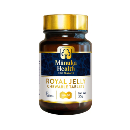 Lăptișor de matcă - 60 tablete masticabile - 30g Manuka Health