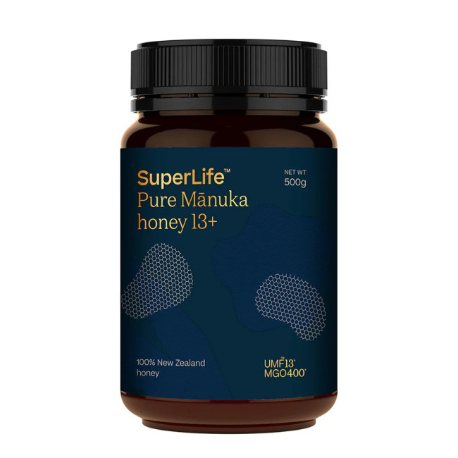 Miere de Manuka SuperLife UMF 13+ | MGO 400+- 500g Miere de Manuka SuperLife UMF 13+ | MGO 400+- 500g