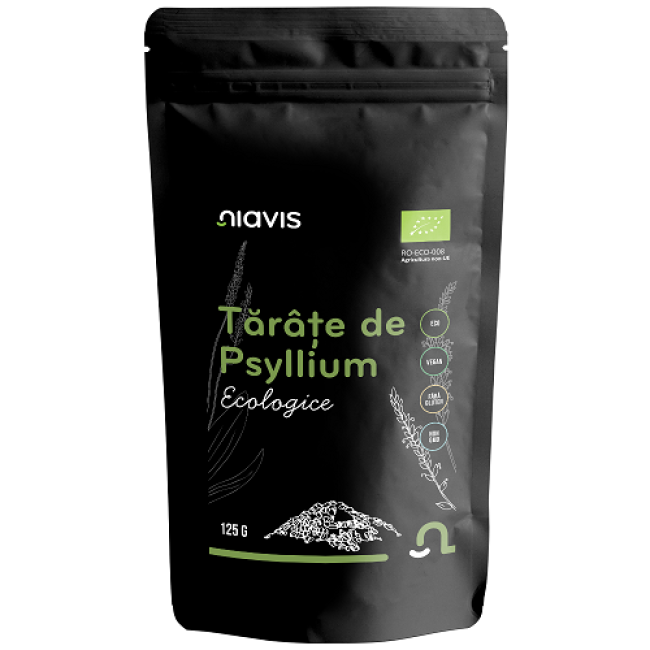 Tarate de Psyllium Ecologice/Bio 125g