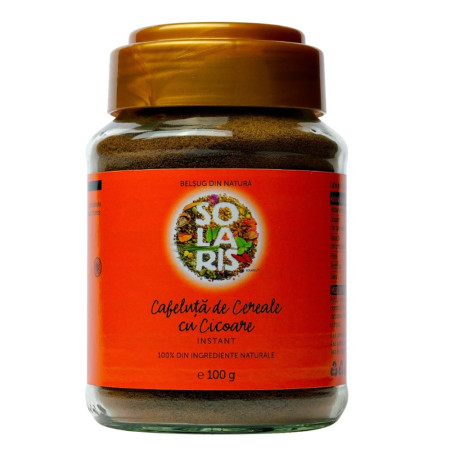 Cafeluta de cereale si cicoare 100g, Solaris