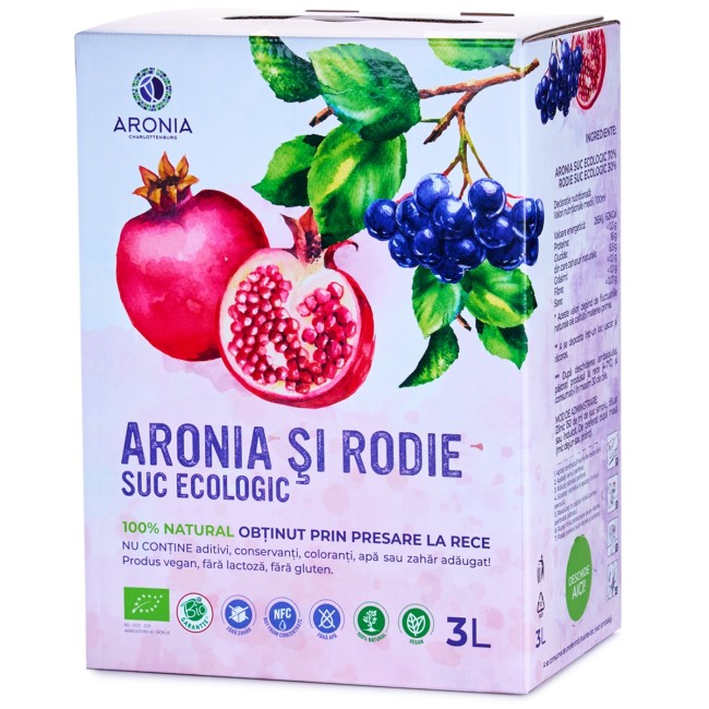 Suc de Aronia și Rodie 3L ECO (RO-ECO-029) Suc de Aronia și Rodie 3L ECO (RO-ECO-029)