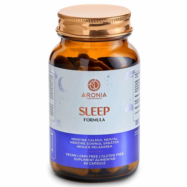 Sleep Formula — 60 capsule pentru un somn mai bun Sleep Formula — 60 capsule pentru un somn mai bun