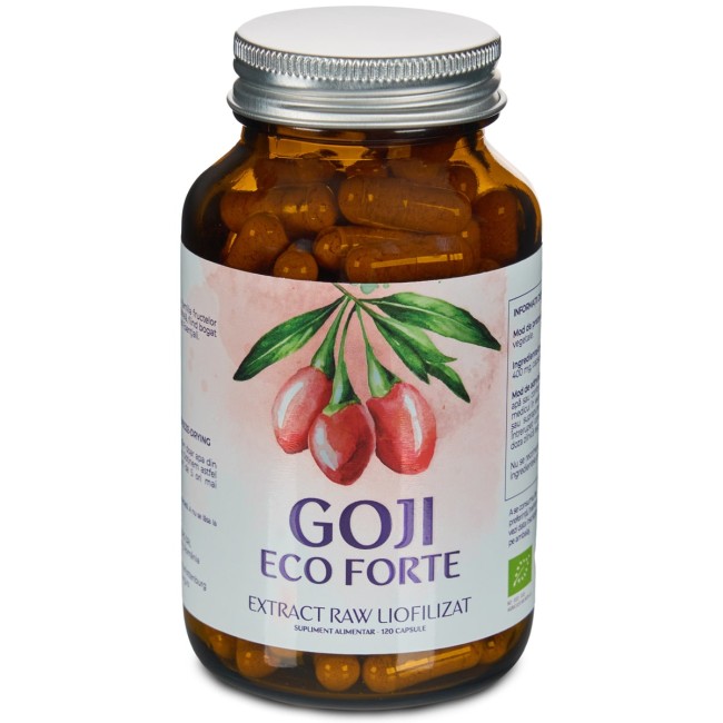 Goji ECO Forte 120 Capsule RAW (RO-ECO-029) Goji ECO Forte 120 Capsule RAW (RO-ECO-029)
