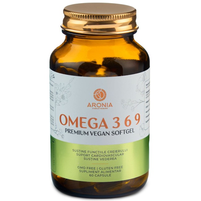 Premium OMEGA 3-6-9 Vegan 60 Softgels Premium OMEGA 3-6-9 Vegan 60 Softgels