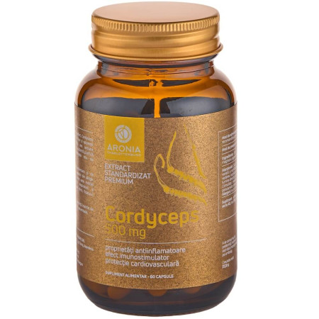 Cordyceps la 500mg — 60 de capsule din ciuperca medicinală Cordyceps Cordyceps la 500mg — 60 de capsule din ciuperca medicinală Cordyceps