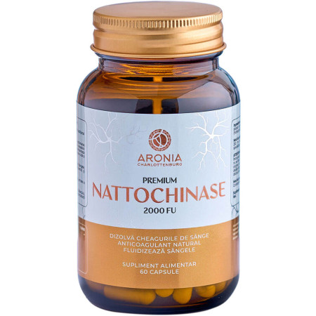Premium Nattochinase 2000 FU — 60 capsule naturale pentru sănătatea inimii și circulația sângelui Premium Nattochinase 2000 FU — 60 capsule naturale pentru sănătatea inimii și circulația sângelui