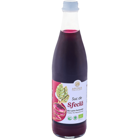 Suc de Sfeclă BIO Lacto-Fermentat – Produs Viu Nepasteurizat – 500ml Suc de Sfeclă BIO Lacto-Fermentat – Produs Viu Nepasteurizat – 500ml