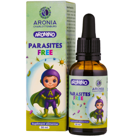 Aronino Parasites Free — 8 plante care apără juniorii de paraziți intestinali și burtici supărate