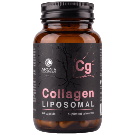 Collagen Liposomal — 60 de capsule cu colagen marin hidrolizat, pentru sănătatea pielii și confort în mișcare