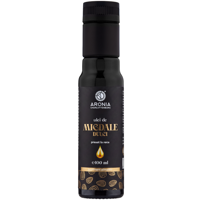 Ulei de Migdale Dulci 100 ml — 100% pur, natural și presat la rece
