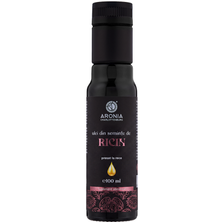 Ulei de Ricin 100 ml — 100% pur, natural și presat la rece
