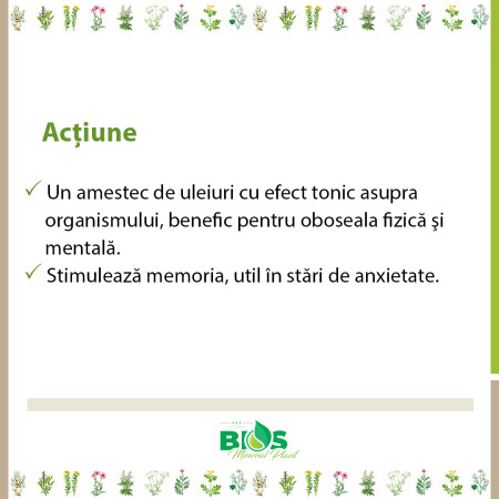 Ulei solid de masaj - Energy, benefic pentru oboseala fizica si mentala, 100% natural, 150 ml