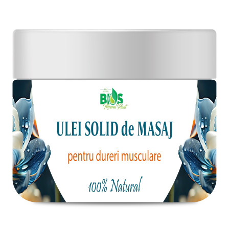 Ulei solid de masaj, pentru dureri musculare, reduce disconfortul muscular si articular,100% natural, 150 ml