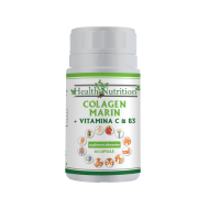 Colagen marin Forte + Vitamina B3 + Vitamina C 60 tablete Health Nutrition