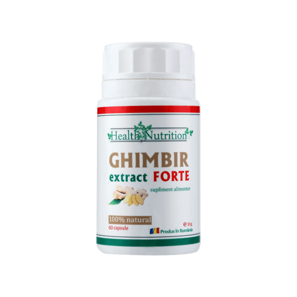 Ghimbir Extract Forte 60 cps Health Nutrition