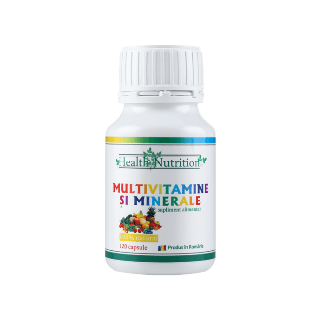 MULTIVITAMINE SI MINERALE 120 cps Health Nutrition