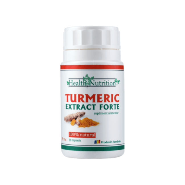 Turmeric Extract Forte 60 cps Health Nutrition