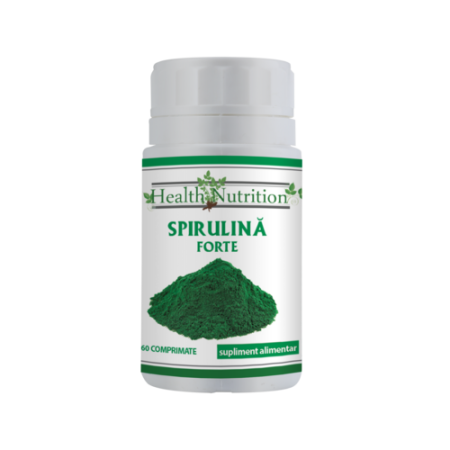 Spirulina Extract 500mg 60 tablete Health Nutrition